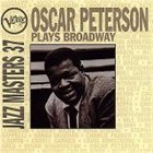 OSCAR PETERSON Verve Jazz Masters 37: Oscar Peterson Plays Broadway album cover