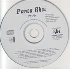 PANTA RHEI 75-79 album cover
