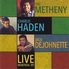 PAT METHENY Live Montreal '89 album cover