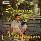 PAUL BLEY Solemn Meditation album cover