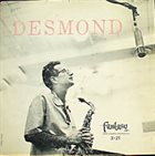 PAUL DESMOND Desmond album cover