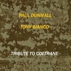 PAUL DUNMALL Tribute to Coltrane album cover