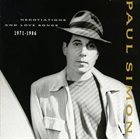 PAUL SIMON Negotiations And Love Songs (1971-1986) album cover