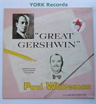 PAUL WHITEMAN Great Gershwin album cover