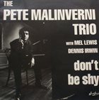 PETE MALINVERNI Don't Be Shy album cover