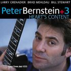 PETER BERNSTEIN Peter Bernstein + 3 : Heart's Content album cover