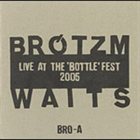 PETER BRÖTZMANN Live at the 'Bottle' Fest 2005 album cover