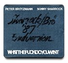 PETER BRÖTZMANN Peter Brötzmann / Sonny Sharrock : Whatthefuckdoyouwant album cover