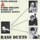 PETER KOWALD Bass Duets album cover