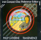 PHILIP CATHERINE Transparence album cover