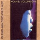 PIERRE FAVRE Pierre Favre, Andrea Centazzo ‎– Koans: Volume One album cover