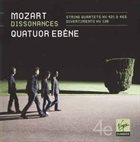 QUATUOR EBÈNE Mozart ‎– Dissonances album cover