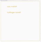 RADU MALFATTI Hoffinger Nonett album cover