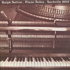 RALPH SUTTON Piano Solos album cover