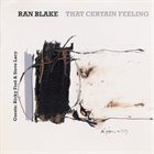 RAN BLAKE That Certain Feeling (George Gershwin Songbook) album cover