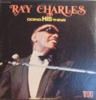 RAY CHARLES Doing His Thing album cover