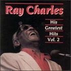 RAY CHARLES His Greatest Hits, Volume 2 album cover