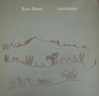 RENA RAMA Landscapes album cover