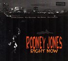 RODNEY JONES Right Now album cover