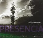 RODRIGO DOMÍNGUEZ Presencia album cover