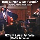 RON CARTER When Love Is New (Radio version) album cover