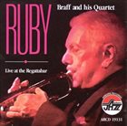 RUBY BRAFF Live at the Regattabar album cover