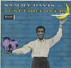 SAMMY DAVIS JR Just for Lovers album cover