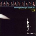 SAMMY DAVIS JR That's All! album cover