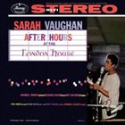 SARAH VAUGHAN After Hours at the London House album cover