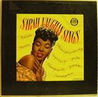 SARAH VAUGHAN Sarah Vaughan Sings album cover