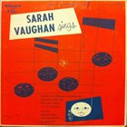 SARAH VAUGHAN Sings album cover