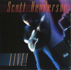 SCOTT HENDERSON Live album cover