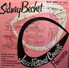 SIDNEY BECHET Jazz Festival Concert Paris 1952 album cover