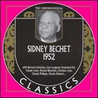 SIDNEY BECHET The Chronological Classics: Sidney Bechet 1952 album cover