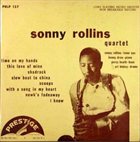 SONNY ROLLINS Sonny Rollins Quartet album cover