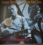 SONNY TERRY & BROWNIE MCGHEE Live At The New Penelope Cafe album cover