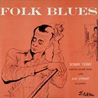 SONNY TERRY Folk Blues album cover