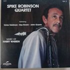SPIKE ROBINSON Music Of Harry Warren - Vol. 2 album cover