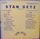 STAN GETZ Stan Getz Volume One album cover