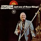 STÉPHANE GRAPPELLI Just One of Those Things: Recorded Live at the Montreux Festival (aka In Concert) album cover