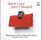 STEVE LACY Recessional for Oliver Johnson album cover