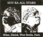SUN RA Milan, Zurich, West Berlin, Paris album cover