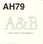 SUSAN ALCORN Susan Alcorn & George Burt ‎: A&B album cover