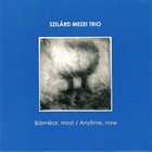 SZILÁRD MEZEI Szilárd Mezei Trio ‎: Bármikor, Most / Anytime, Now album cover