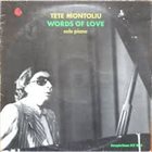 TETE MONTOLIU Words of Love album cover