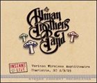 THE ALLMAN BROTHERS BAND Instant Live, Verizon Wireless Amphitheatre, Charlotte, NC, 8/9/03 album cover