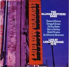 THE ALLMAN BROTHERS BAND Live at Ludlow Garage 1970 album cover
