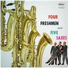 THE FOUR FRESHMEN 4 Freshmen and 5 Saxes album cover