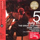 THE GREAT JAZZ TRIO July 5th, Live at Birdland, New York album cover