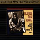 THELONIOUS MONK Live At Monterey Jazz Festival, '63 Volume 2 album cover